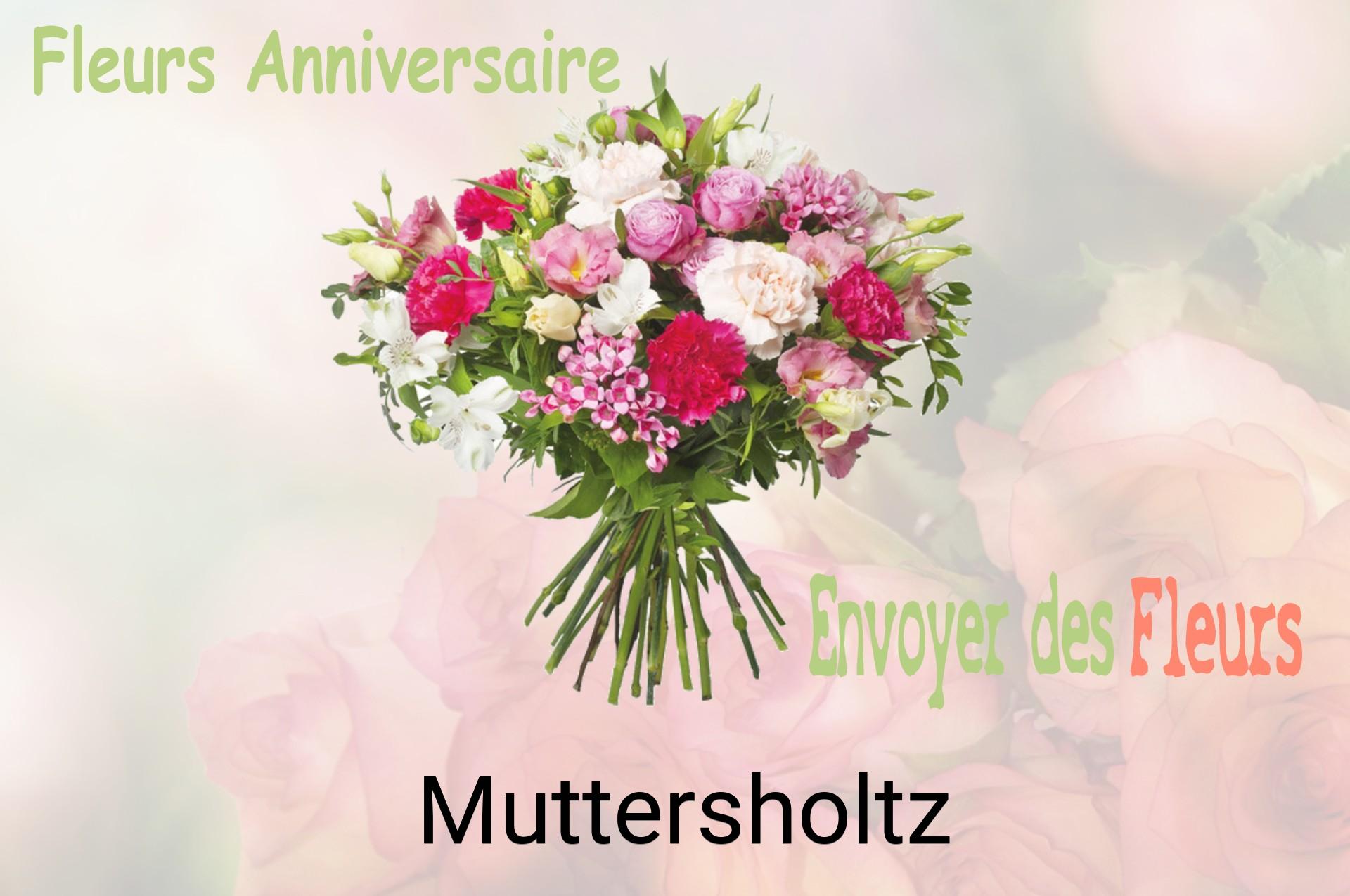 Bouquet de fleurs d’anniversaire livré à Muttersholtz